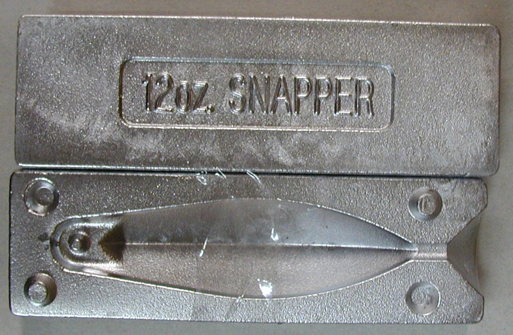 Seahorse 12 oz Snapper Sinker Mould - Made In Australia