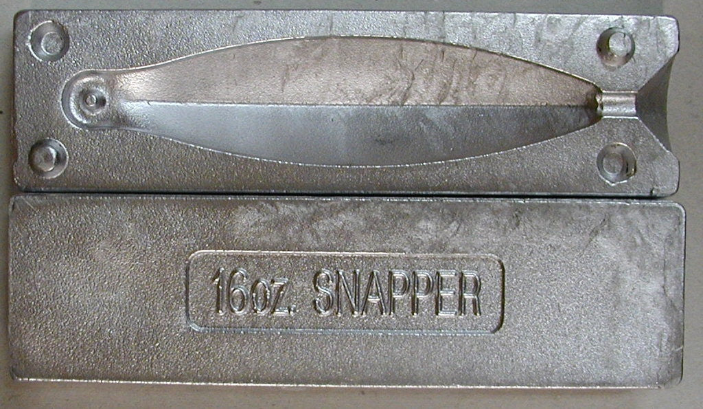 Seahorse 16 oz Snapper Sinker Mould - Made In Australia