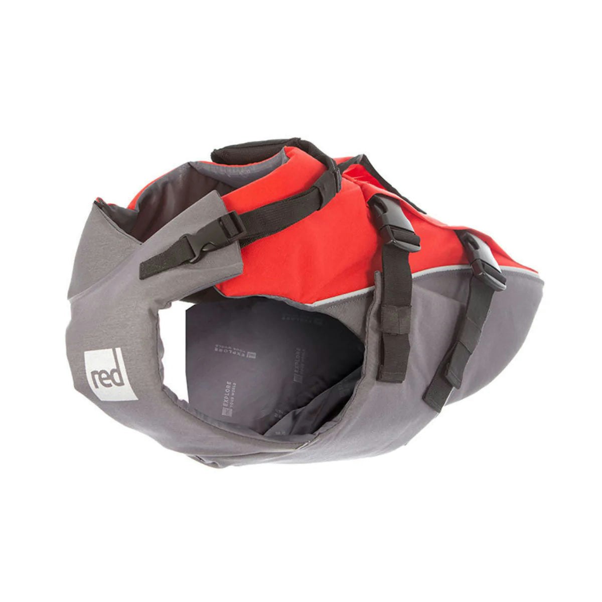Dog Buoyancy Aid - Red Grey