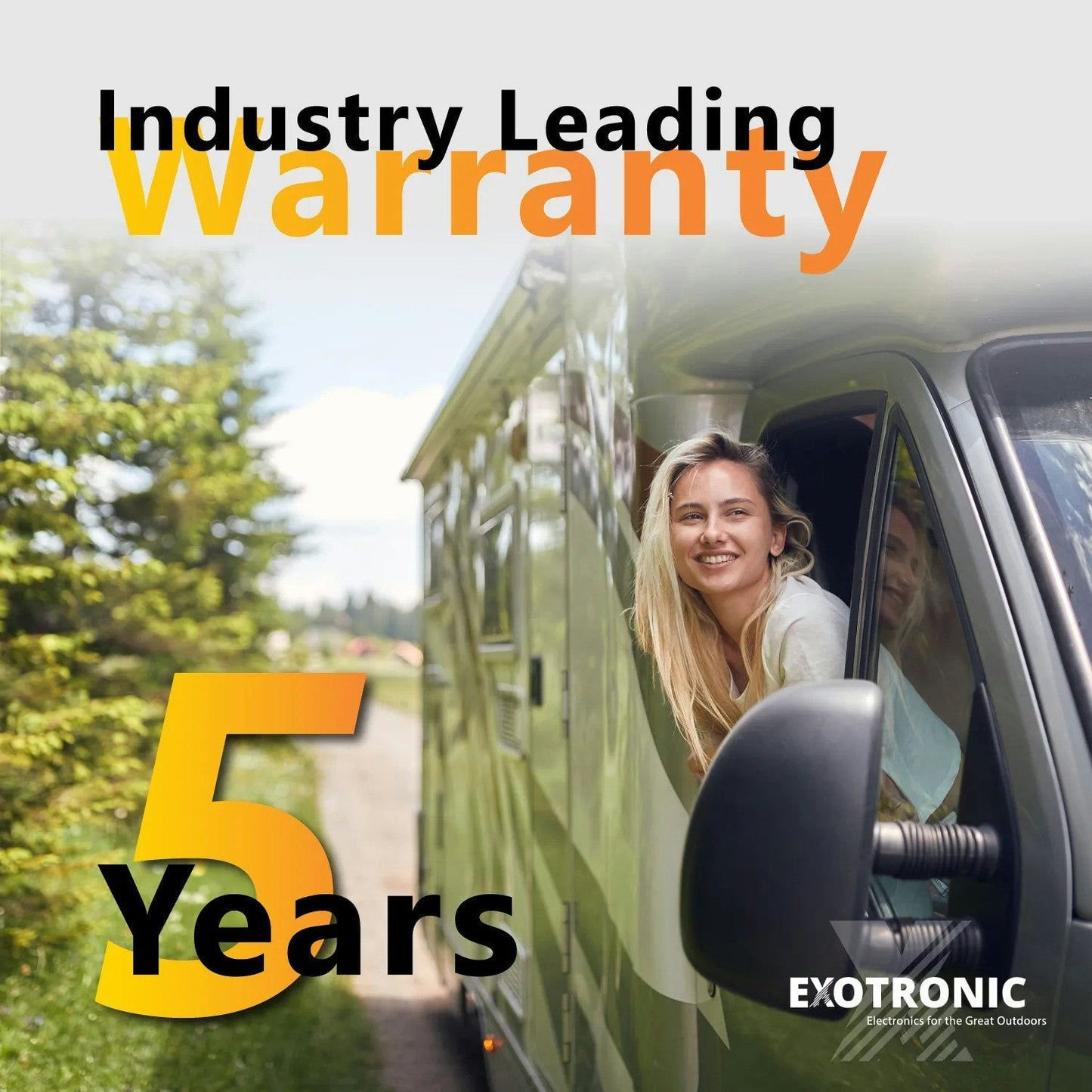 Exotronic 70W (Narrow) Fixed Solar Panel
