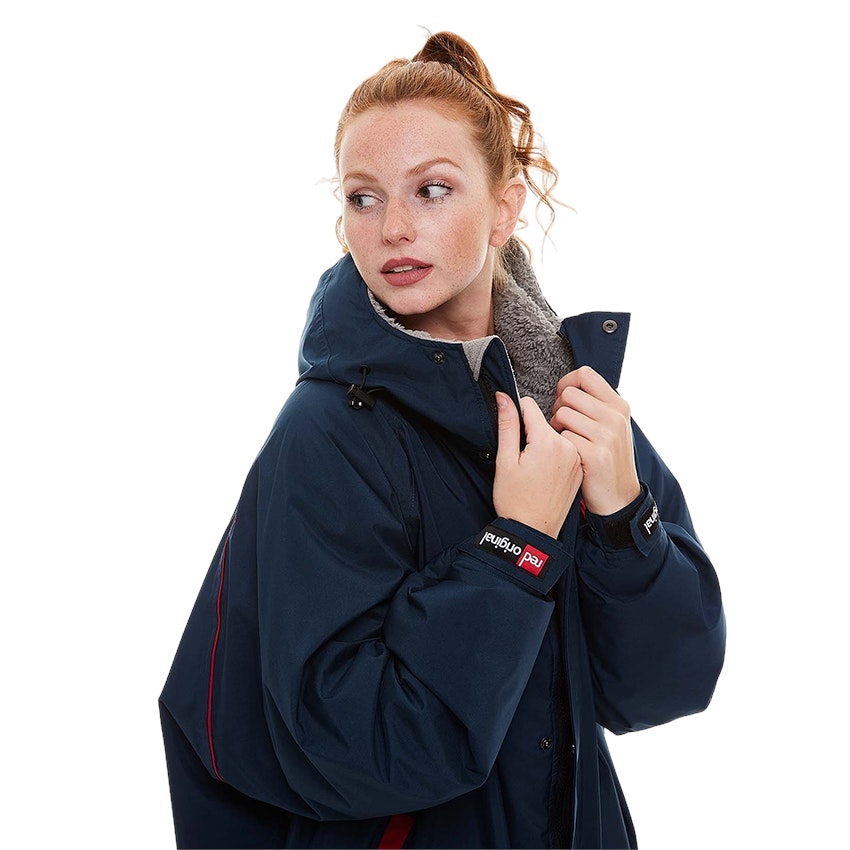 Women's Long Sleeve Pro Change Robe EVO - Navy