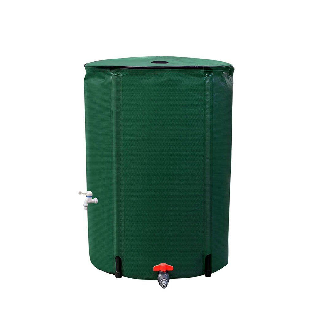 Traderight Group Water Rain Storage Tank Collapsible Portable Camping Caravan Hydroponic 250L