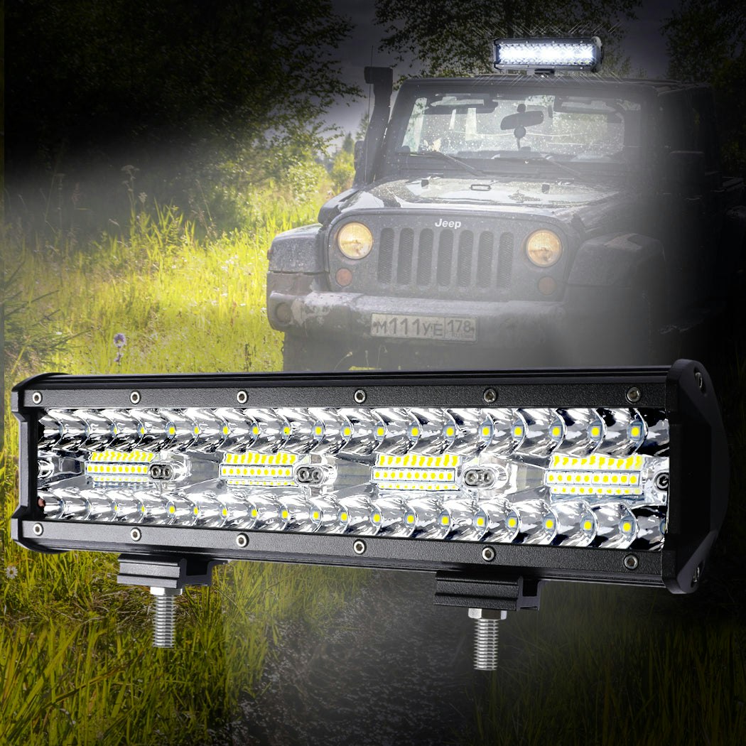 Traderight Group LED Light Bar Work Flood Spot Beam Lamp Offroad Caravan Camping Strip Light 240W