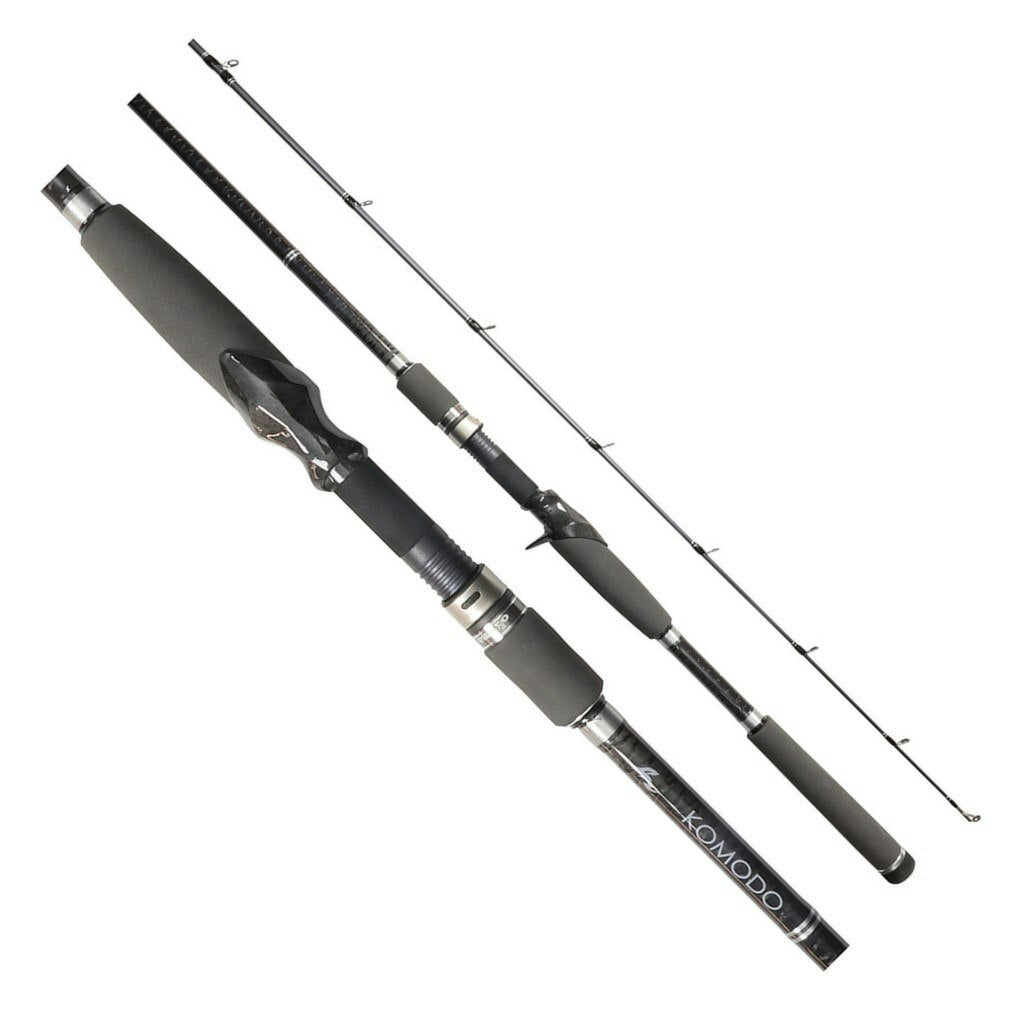 8ft Okuma Komodo 8-20kg Extra Heavy Baitcaster Rod 8ft Okuma Komodo 8-20kg Extra Heavy Baitcaster Rod