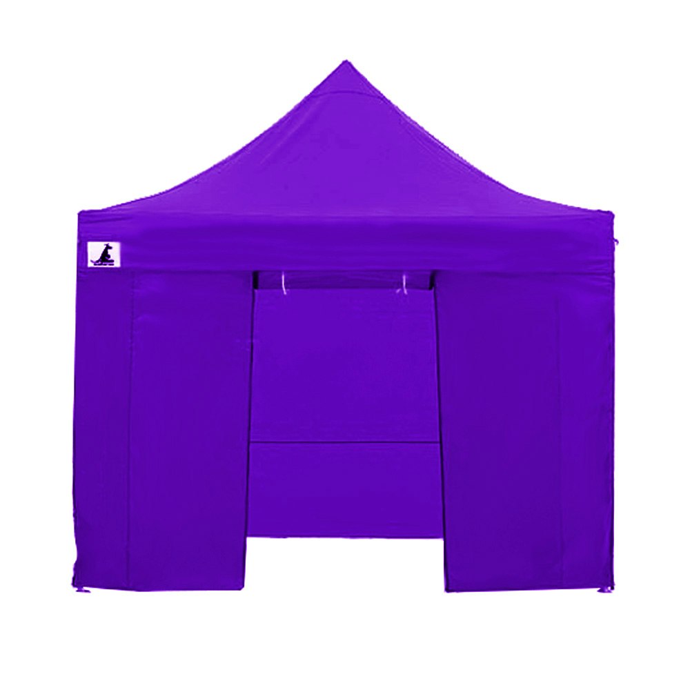 Wallaroo Gazebo Tent Marquee 3m x 3m PopUp Outdoor - Purple