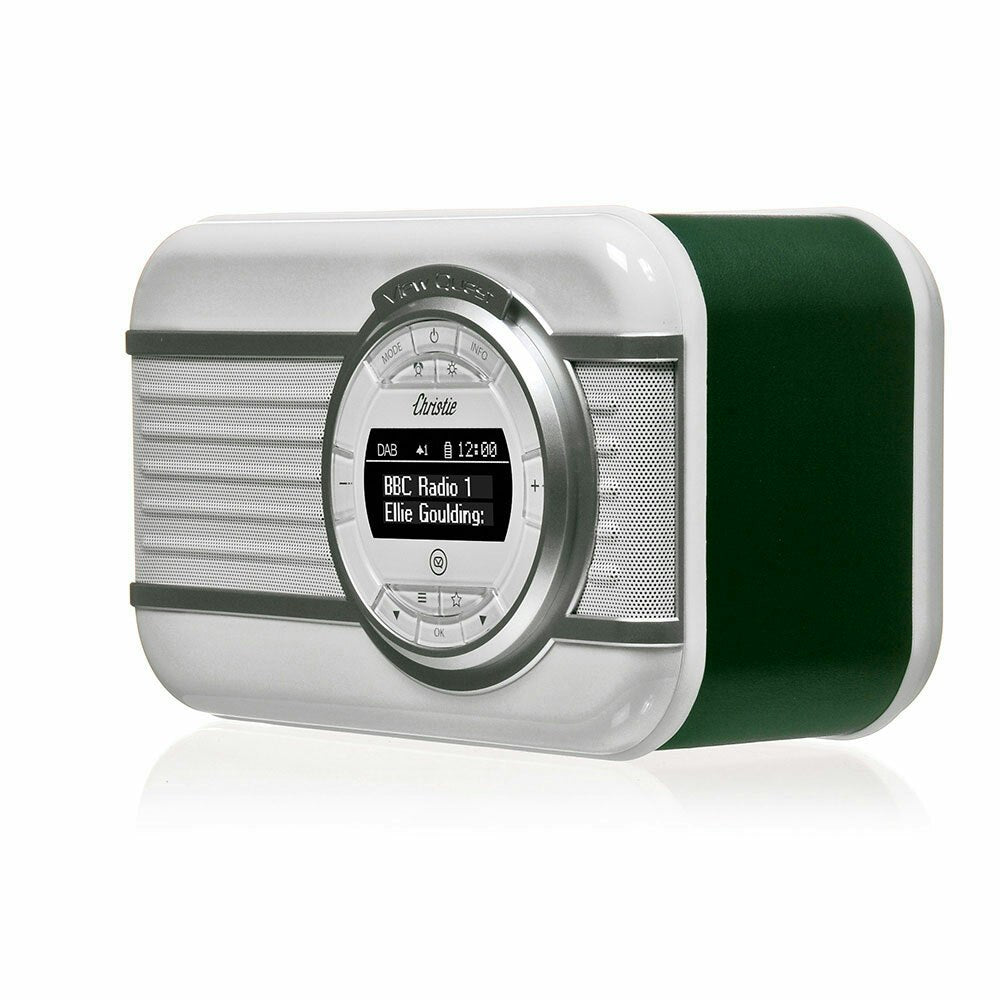 View Quest Green Christie DAB+ FM Digital Radio/NFC Bluetooth Portable Speaker