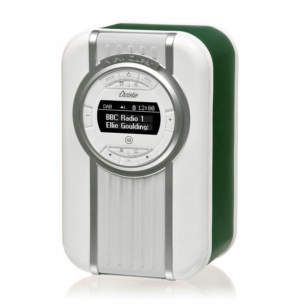 View Quest Green Christie DAB+ FM Digital Radio/NFC Bluetooth Portable Speaker
