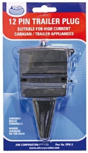 ARK 12 PIN TRAILER PLUG FPB12