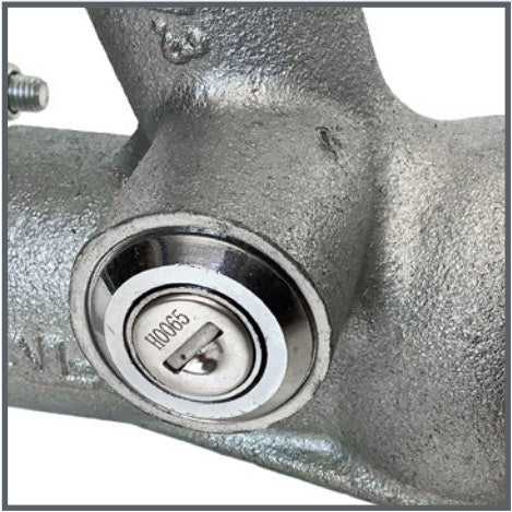 ALKO Lockable Coupling Electric 3.5T Premium Push Button Park Leveller w/ Cable Adjuster