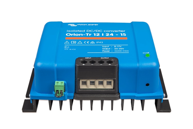 Victron 12V to 24V Orion-Tr 12/24-15A (360W) Isolated DC-DC Converter