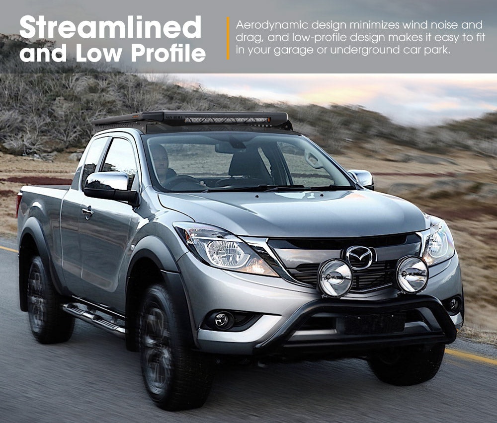 San Hima Roof Rack Platform For Mazda BT-50 BT50 Aluminium Alloy 2010-On