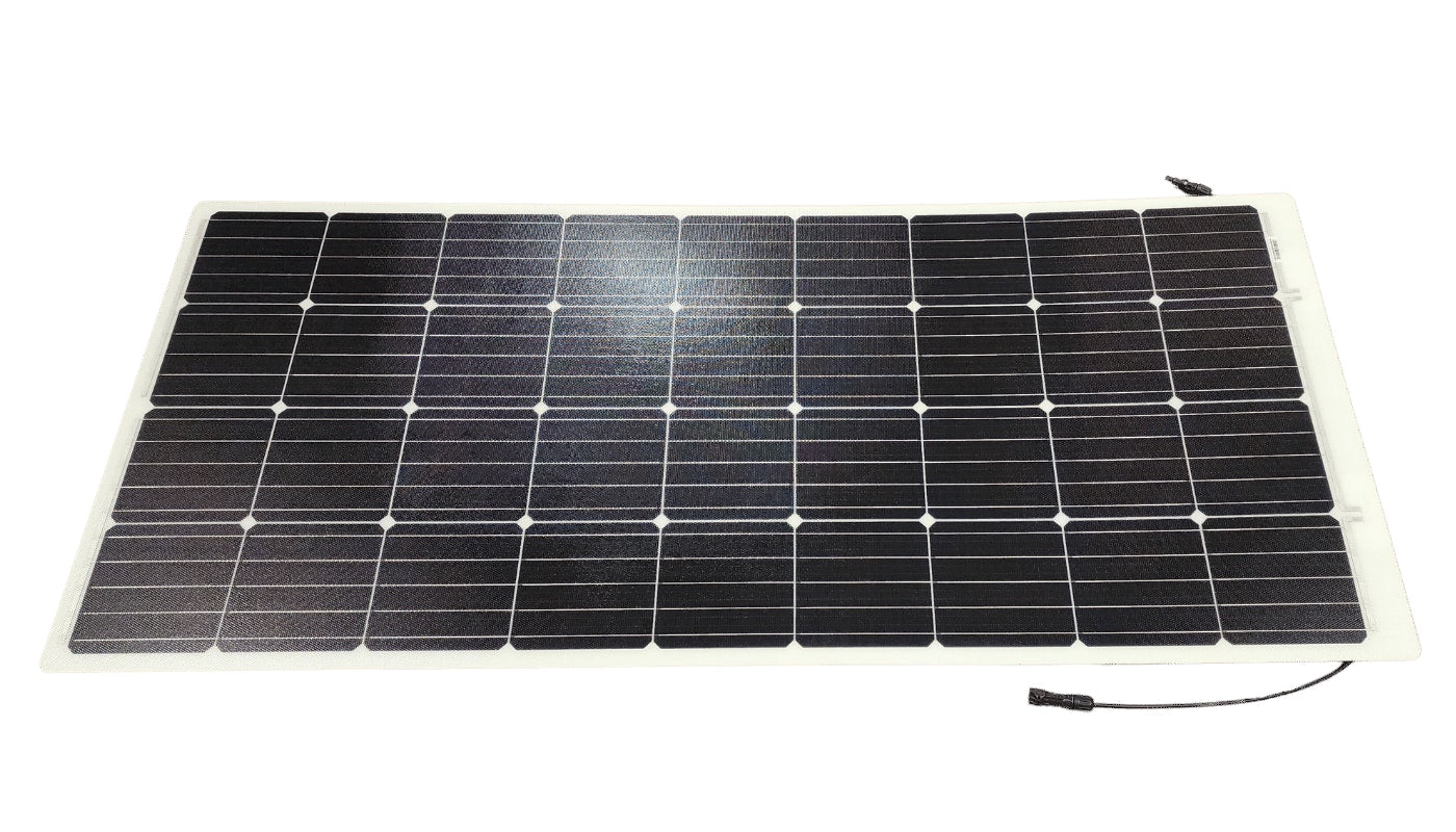 Sunman eArc 175W Flexible Solar Panel - Junction Box Underneath