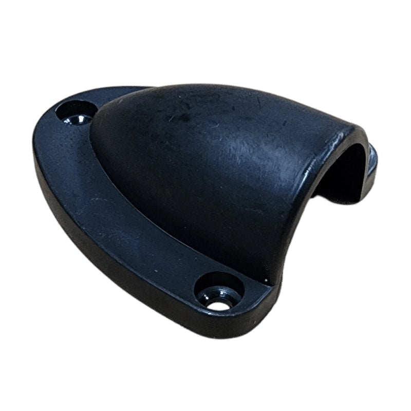 Exotronic Medium Black Clamshell Cable Entry Cover