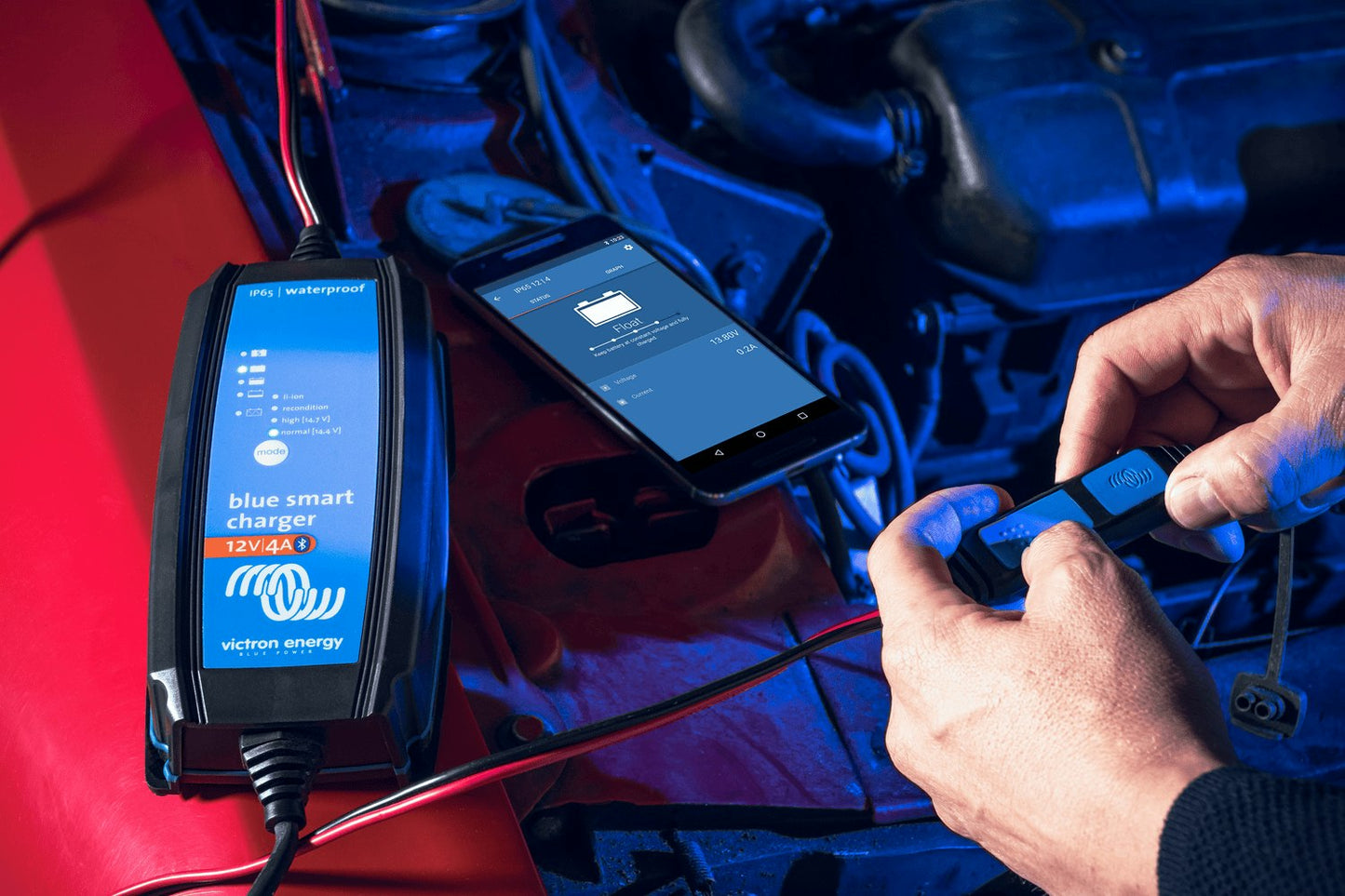 Victron 24V 13A Blue Smart IP65 24/13 AU/NZ Battery Charger