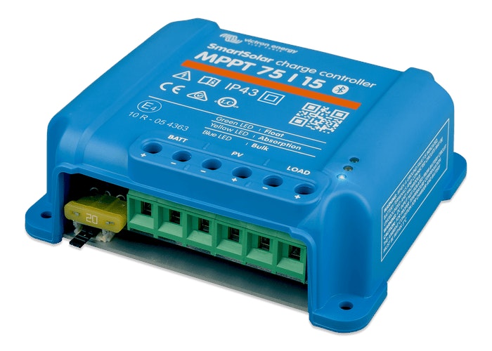 Victron 12/24V 15A SmartSolar MPPT 75/15 Bluetooth Solar Charge Controller