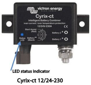 Victron Cyrix-ct Intelligent Battery Combiner 12/24V-230A VSR