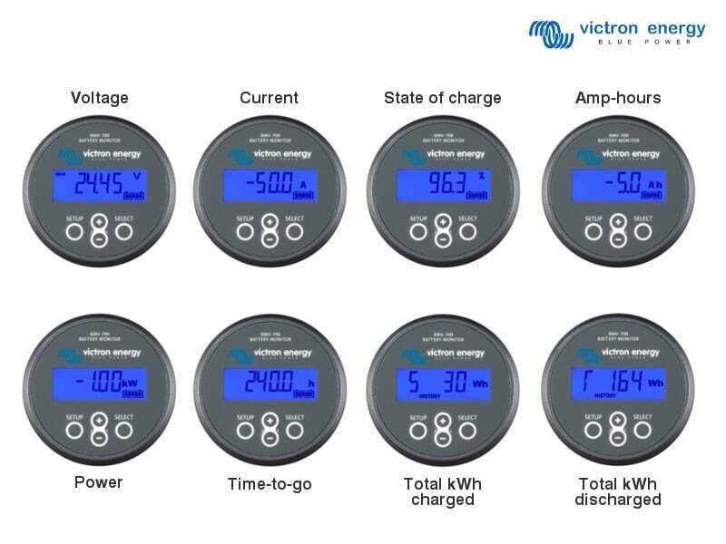 Victron Grey BMV-700 Battery Monitor