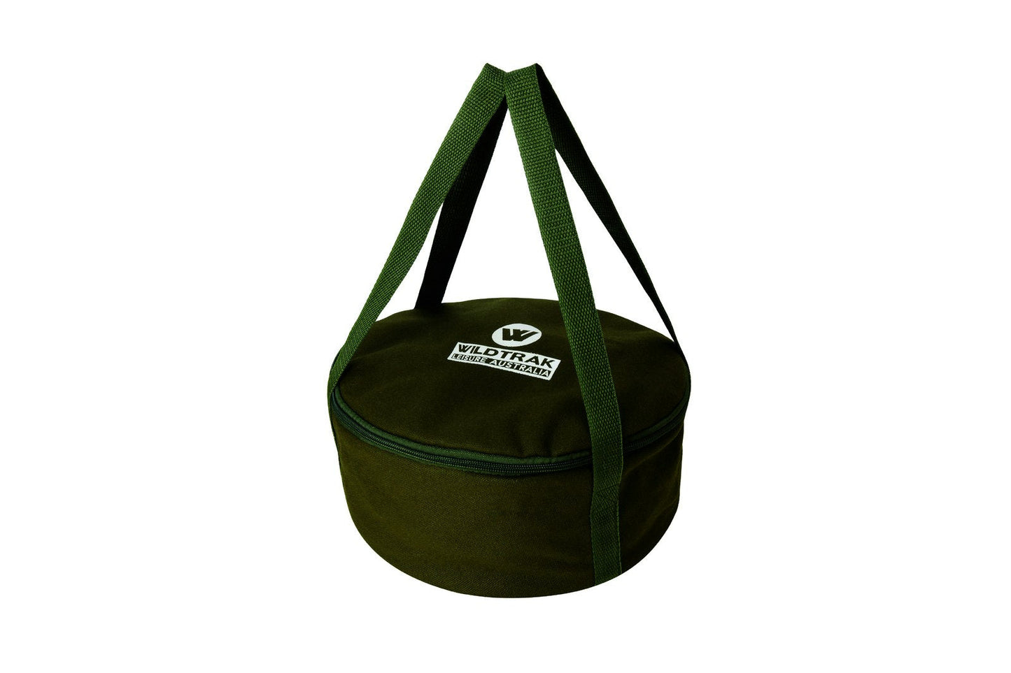 Wildtrak Heavy-Duty 2qt/26cm Canvas Carry Storage Bag For Camp Oven Pot Green