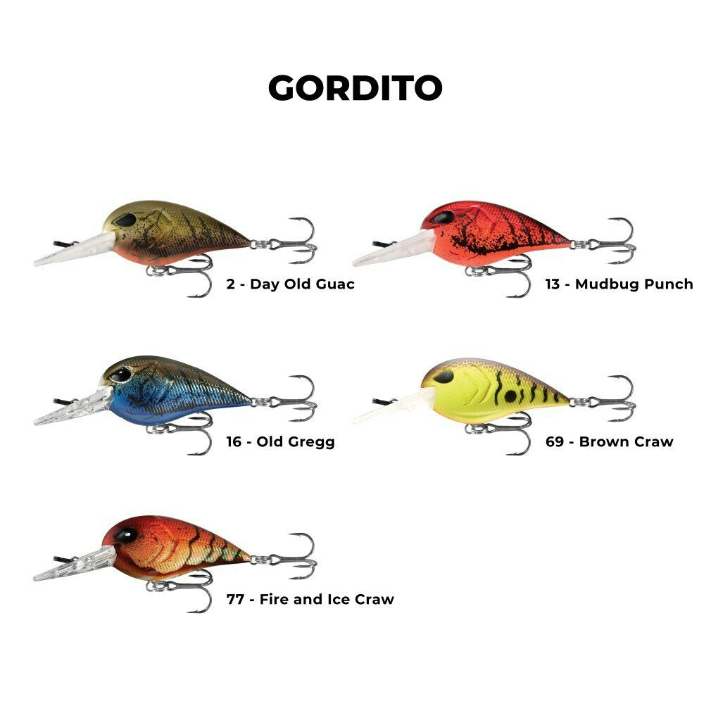 13 Fishing 50mm Gordito Crankbait Fishing Lure