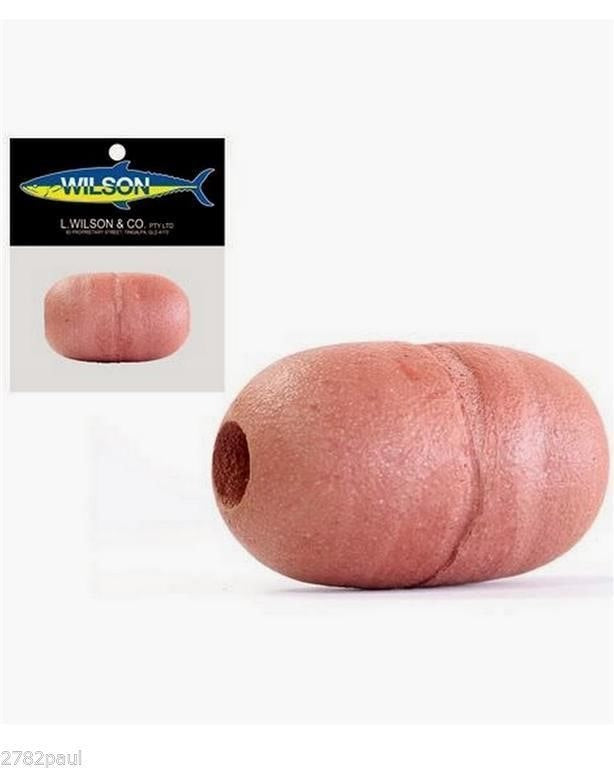 8 X Wilson Y3 Small Oval Poly Floats - Crab Dillie Float - Bulk Eight Pack