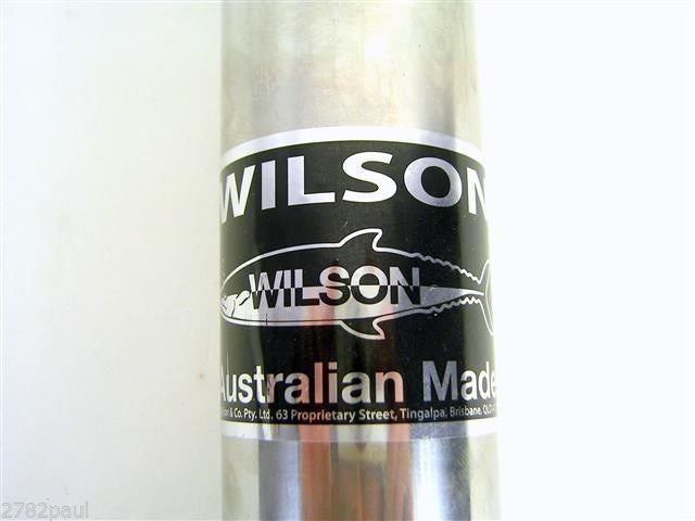 Wilson Standard Size Yabby/Live Bait Pump-Aust Made-24 Inch Stainless Steel