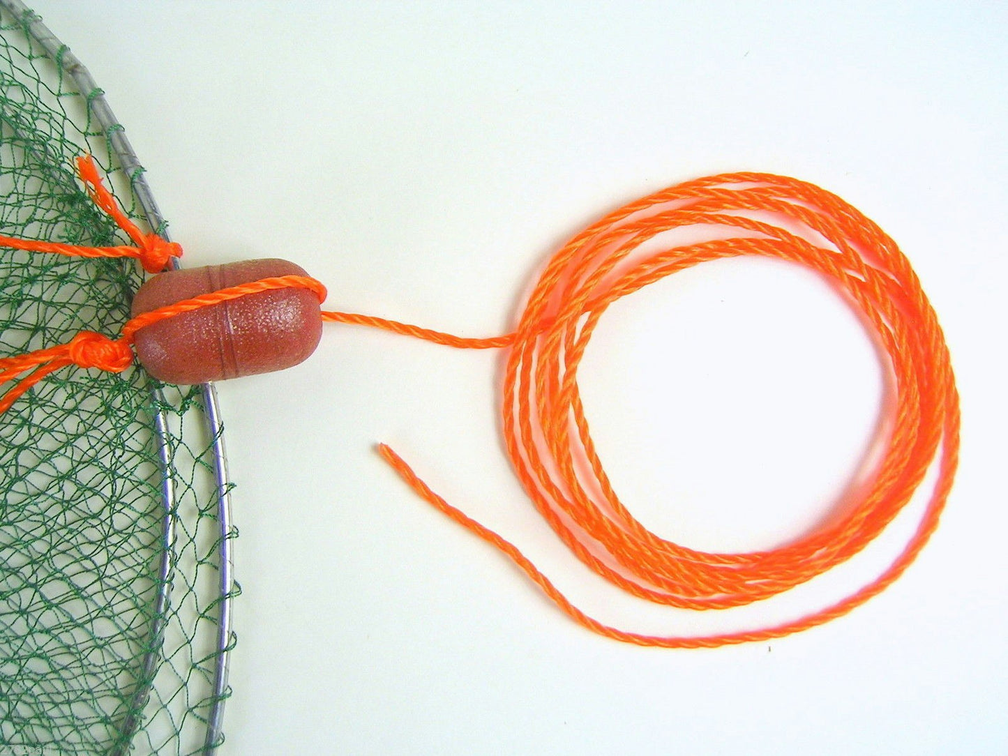 2 X Wilson Double Ring Yabbie Nets With 1 Inch Mesh-Drop Net-Twin Pack-Red Claw