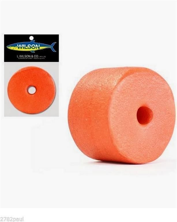 8 x Wilson S2 Orange Poly Floats - Crab Dillie Float - Bulk Eight Pack