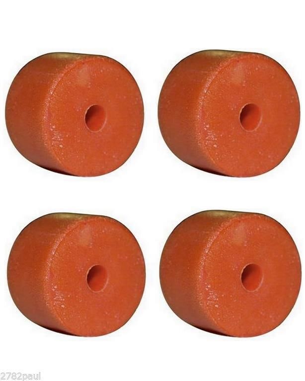 8 x Wilson S2 Orange Poly Floats - Crab Dillie Float - Bulk Eight Pack