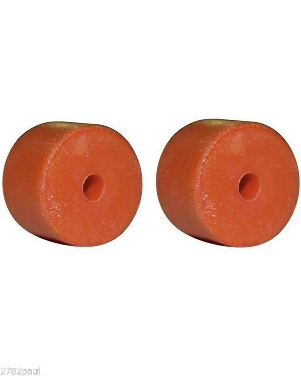 8 x Wilson S2 Orange Poly Floats - Crab Dillie Float - Bulk Eight Pack