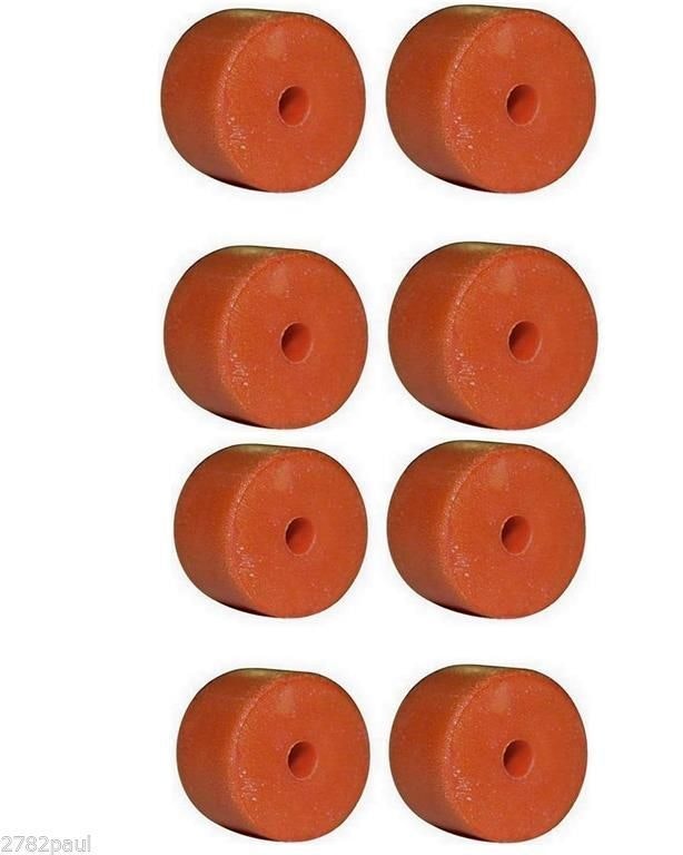 20 x Wilson S2 Orange Poly Floats - Crab Dillie Float - Bulk Twenty Pack