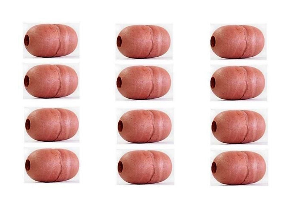 12 X Wilson Y3 Small Oval Poly Floats - Crab Dillie Float - Bulk Twelve Pack