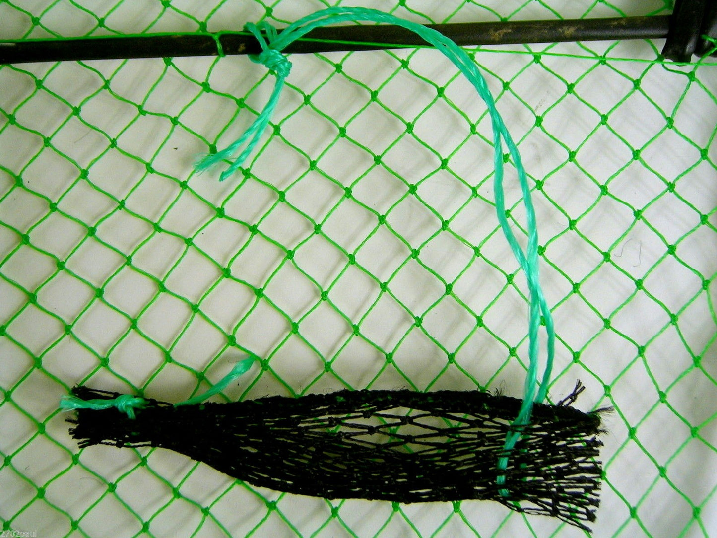 2 X Wilson Folding Opera House Traps-Two Pack-Green Yabbie Net-3 Inch Entry Rings