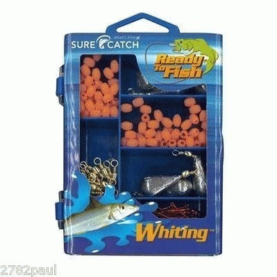 6 X Ready To Fish Aussie Tackle Packs 825 Pce-Bream-Whiting-Snapper-Flathead,Etc