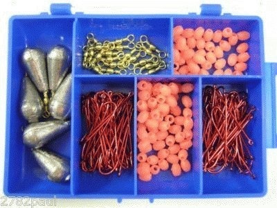 6 X Ready To Fish Aussie Tackle Packs 825 Pce-Bream-Whiting-Snapper-Flathead,Etc