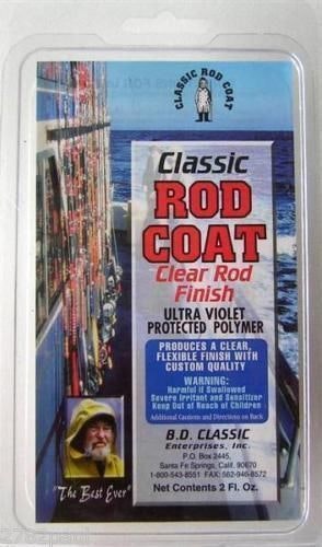 4 Oz Classic Rod Coat Clear Fishing Rod Finish Uv Polymer - 2 Part Epoxy