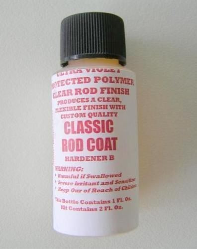 4 Oz Classic Rod Coat Clear Fishing Rod Finish Uv Polymer - 2 Part Epoxy