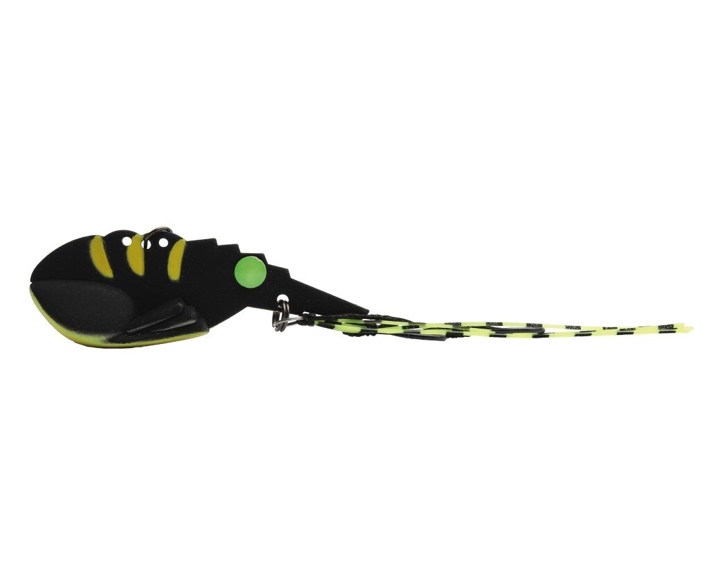 50mm TT Lures Switchprawn+ Metal Vibe Fishing Lure - 13gm Rigged Blade Lure