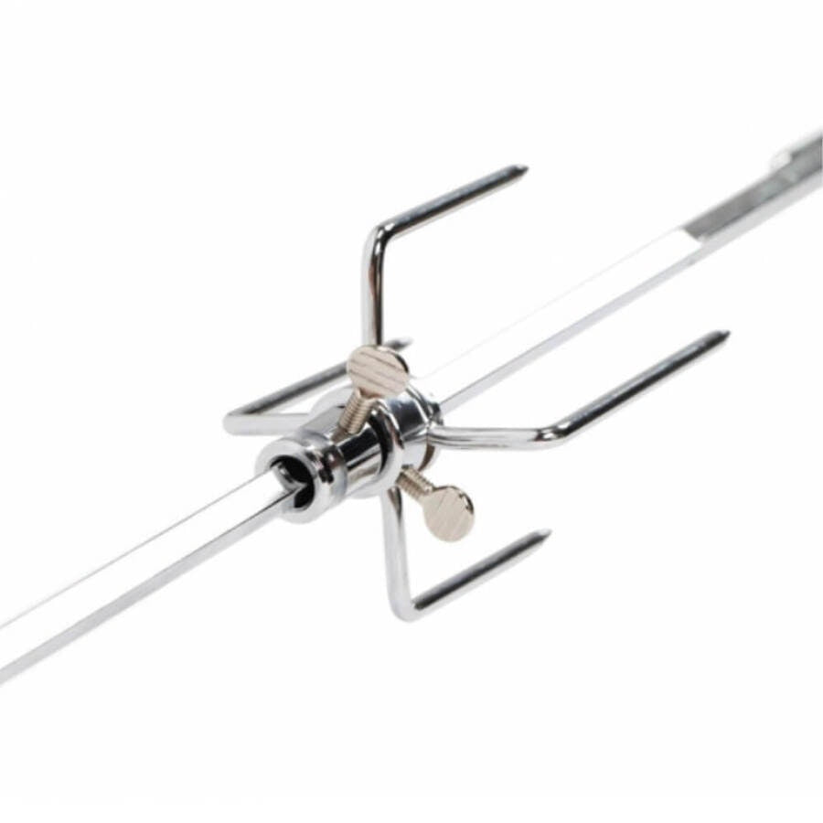 Outdoor Central Two Stand 80cm Lightweight Battery Operated Camping Rotisserie