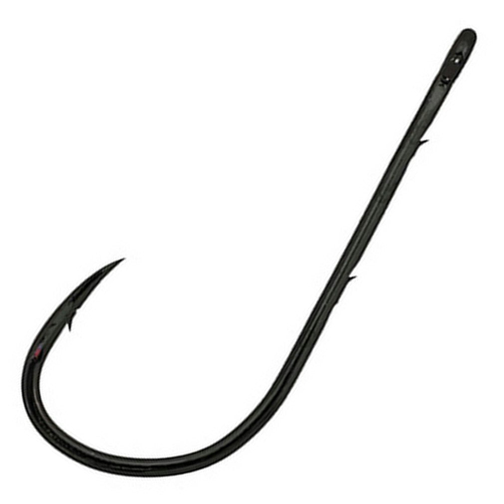 50 Pack of Tsunami Size 6 Chemically Sharpened Black Nickel Baitkeeper Hooks