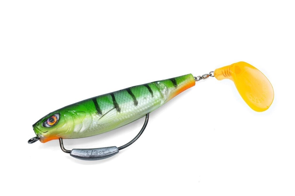 90mm Chasebaits The Swinger - Weedless Paddle Tail Softbait Lure