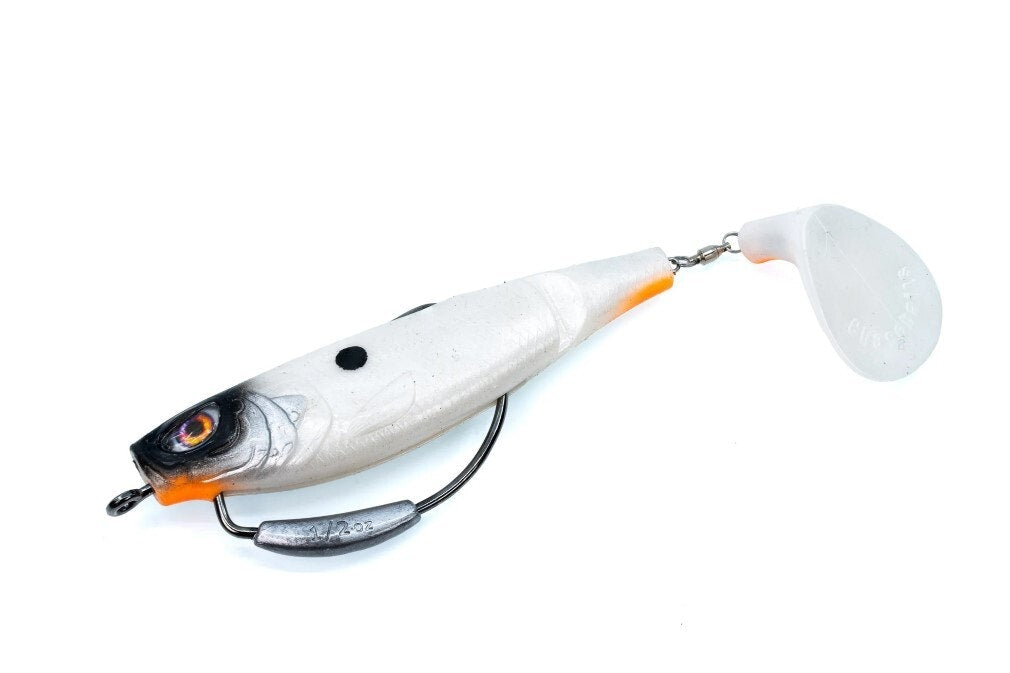 90mm Chasebaits The Swinger - Weedless Paddle Tail Softbait Lure