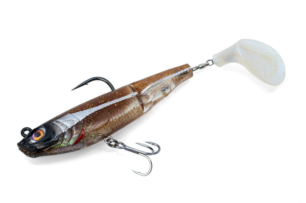 90mm Chasebaits The Swinger - Pre-Rigged Paddle Tail Softbait Lure