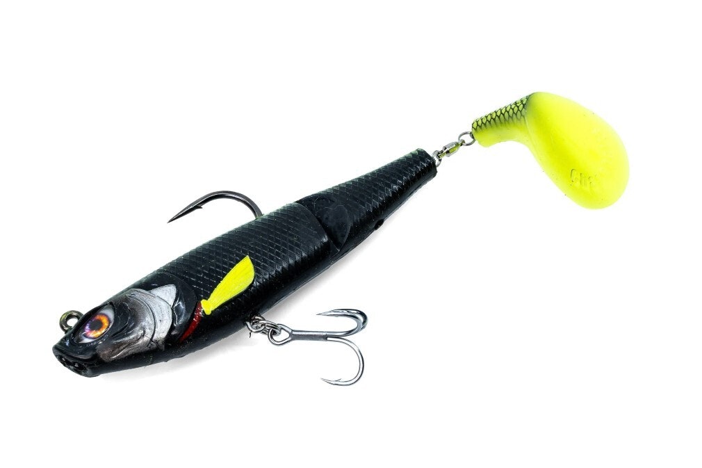 150mm Chasebaits The Swinger - Pre-Rigged Paddle Tail Softbait Lure