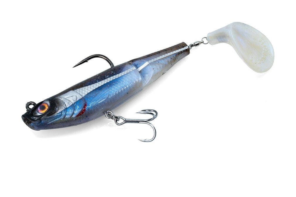 150mm Chasebaits The Swinger - Pre-Rigged Paddle Tail Softbait Lure