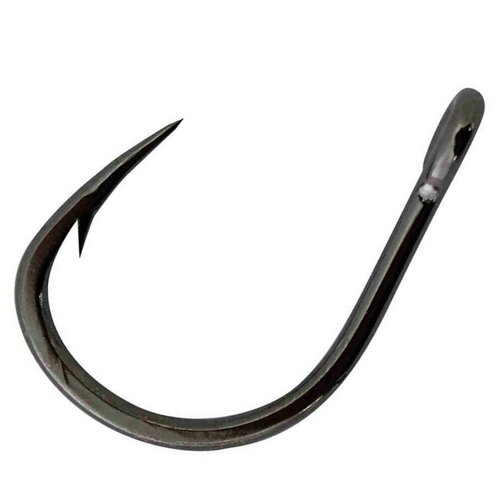 50 Pack of Tsunami Size 5/0 Black Nickel Live Bait Hooks - Chemically Sharpened