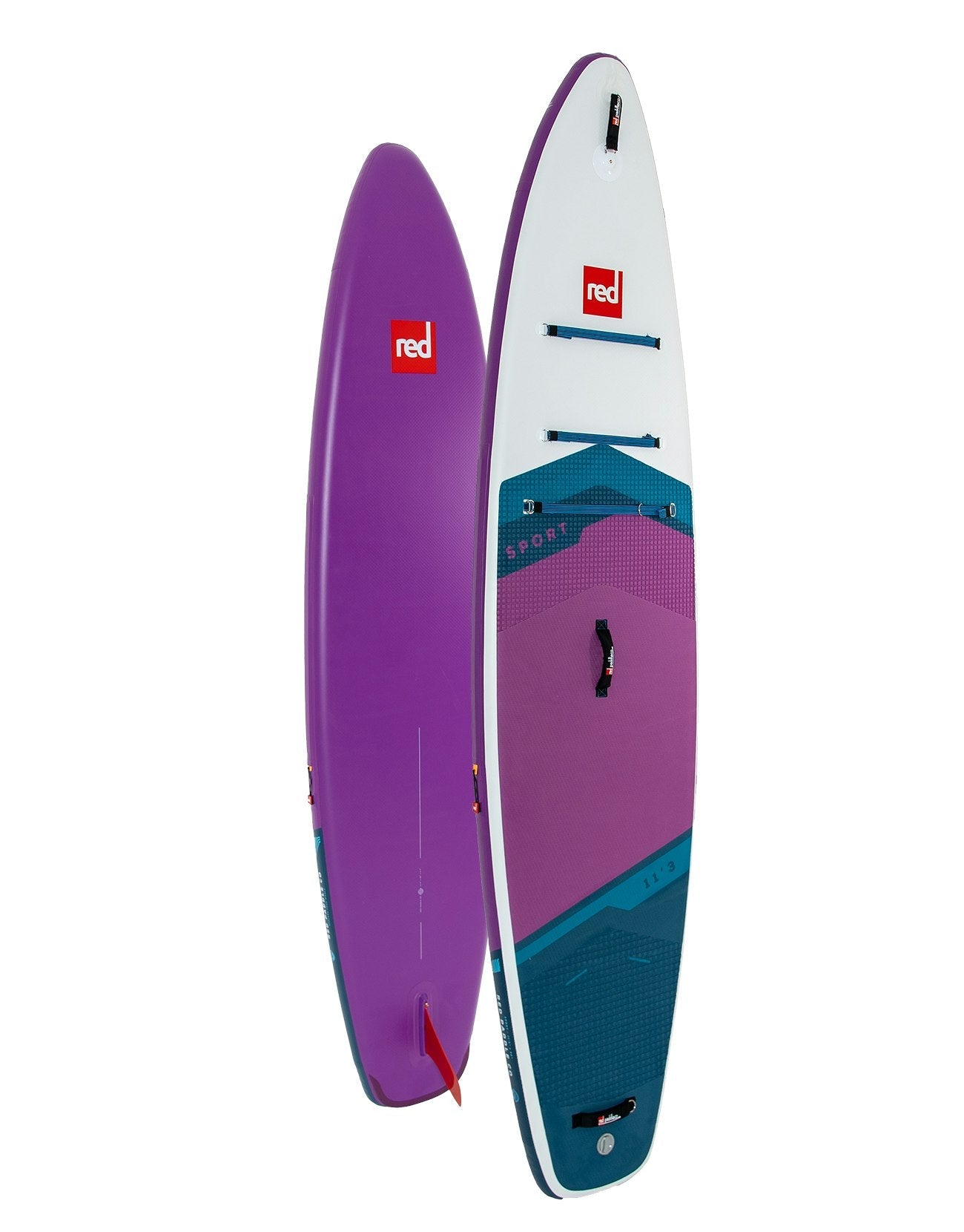 11'3" Sport Purple MSL Inflatable Paddle Board Package