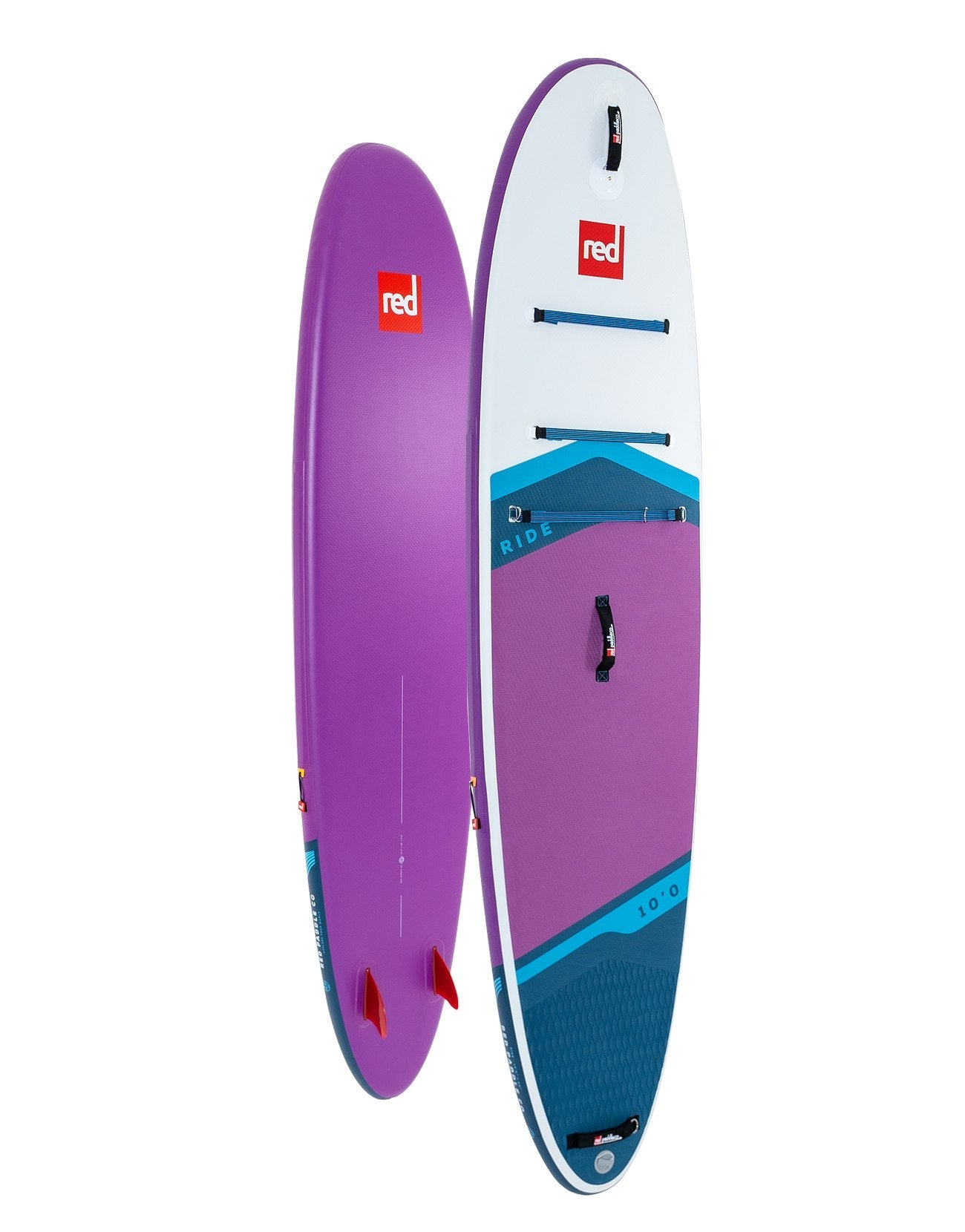 10'0" Ride Purple MSL Inflatable Paddle Board Package