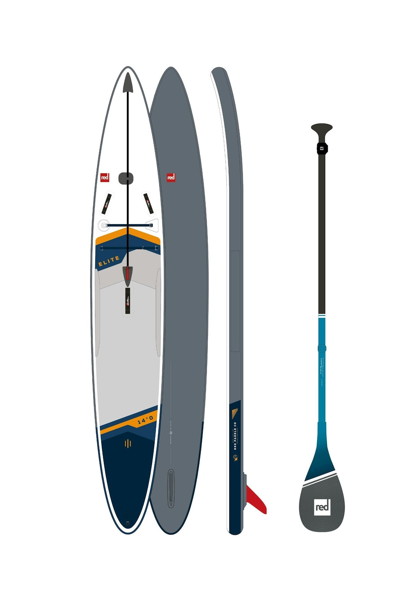 14'0" Elite MSL Inflatable Paddle Board Package