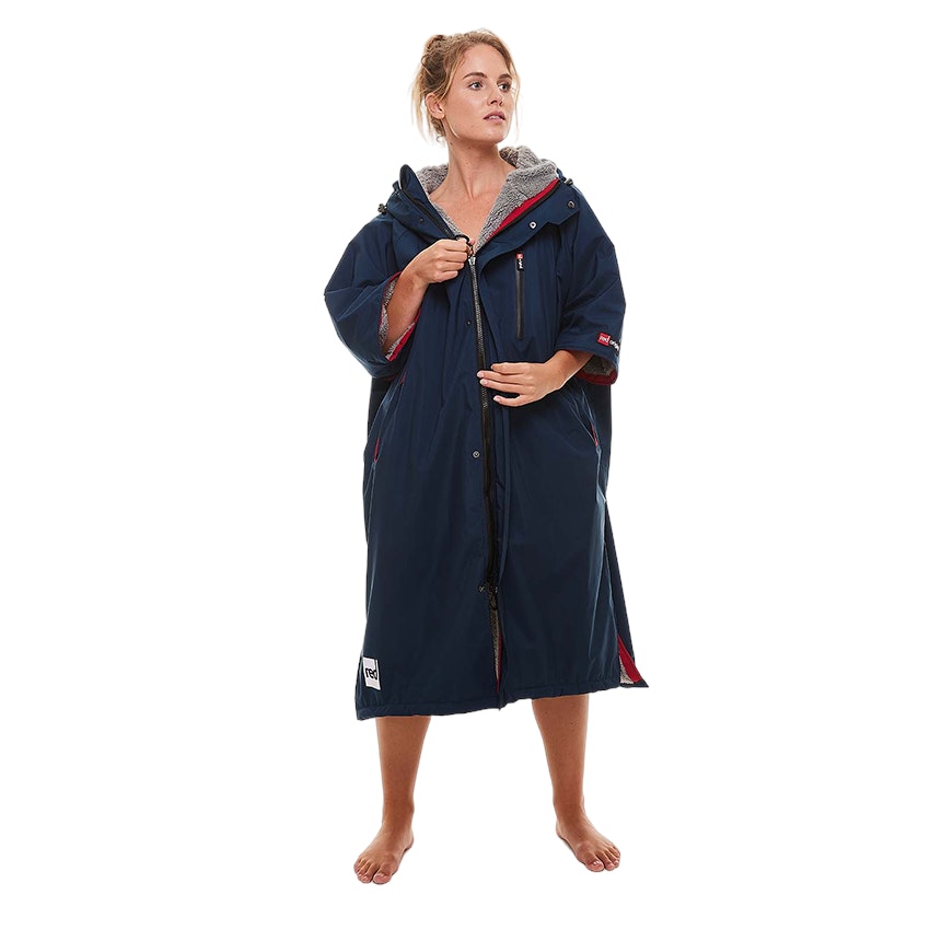 Women's Short Sleeve Pro Change Robe EVO - Navy