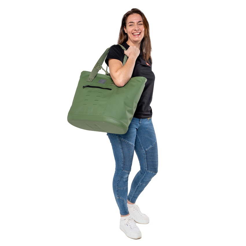 Waterproof Tote Bag 33L - Olive Green